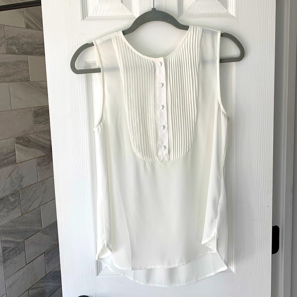 J Crew Tuxedo Blouse